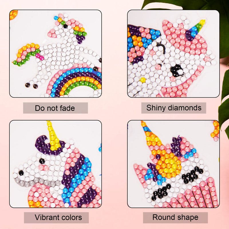 SparkleDreams: Unicorn 5D Diamond Painting Kit for Kids