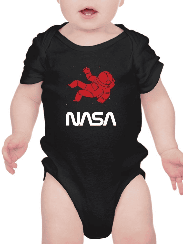 Nasa Astronaut Silhouette Bodysuit -NASA Designs