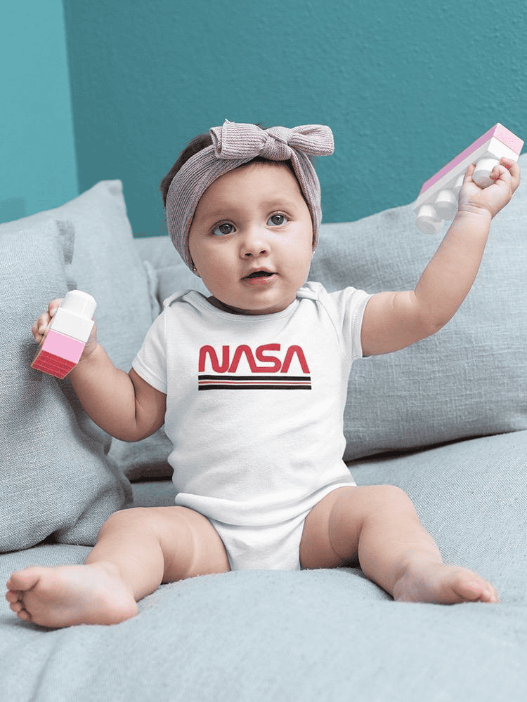 Nasa Classic Banner Bodysuit -NASA Designs