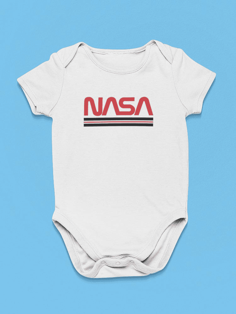 Nasa Classic Banner Bodysuit -NASA Designs