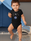 Nasa Logo Floating Objects Bodysuit -NASA Designs