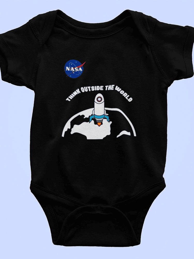 Nasa Think Outside World Bodysuit -NASA Designs