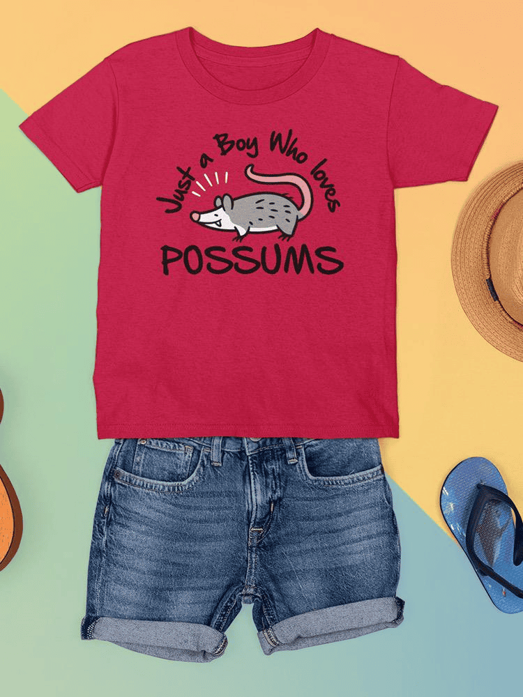 Possum Pal Boy's T-Shirt - SmartPrintsInk Designs™