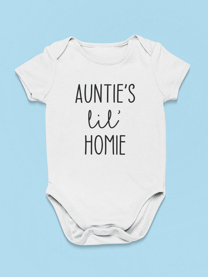 Auntie's Lil' Homie Bodysuit Baby's -GoatDeals Designs