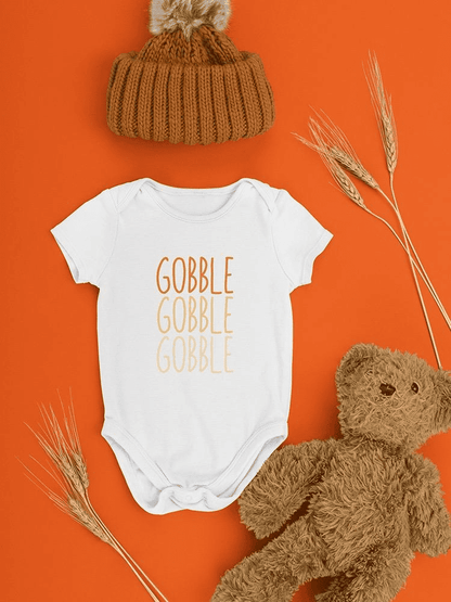 Gobble Gobble Gobble Bodysuit -SmartPrintsInk Designs