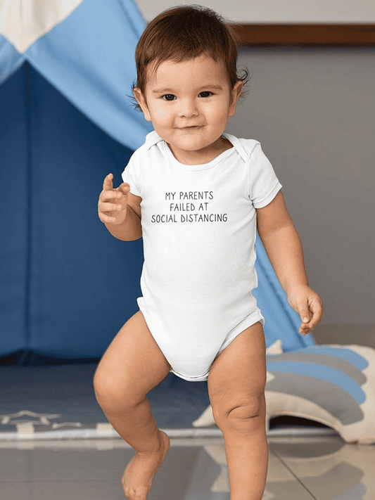 Failed Social Distancing Bodysuit -SmartPrintsInk Designs