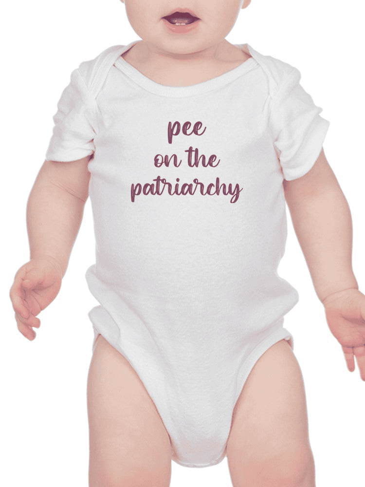 On The Patriarchy Bodysuit Baby's -SmartPrintsInk Designs