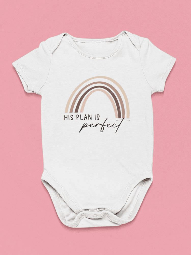 Perfect Plan Bodysuit Baby's -SmartPrintsInk Designs