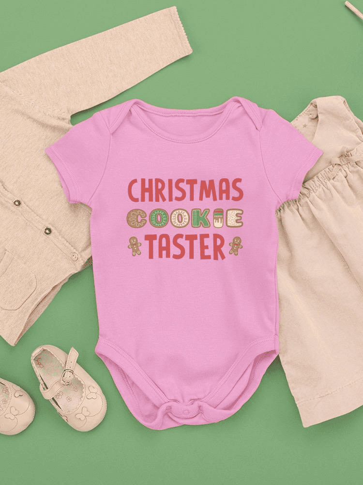 Christmas Cookie Taster! Bodysuit -SmartPrintsInk Designs