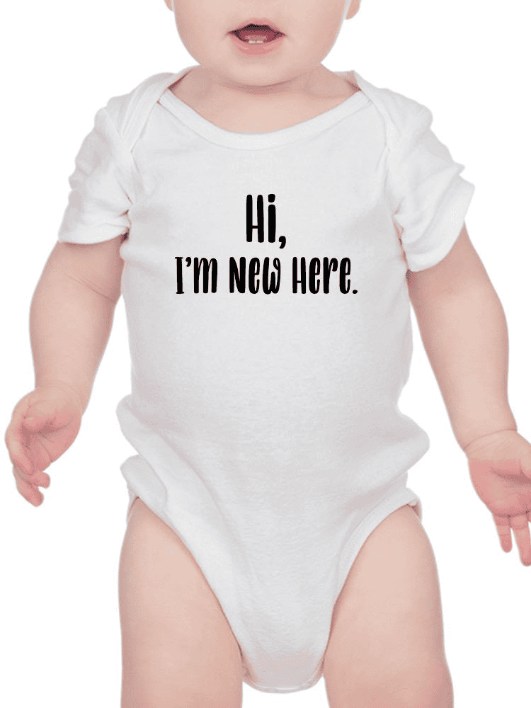 I'm New Here Bodysuit -SmartPrintsInk Designs