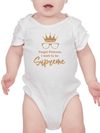 Forget Princess, Quote Bodysuit Baby's -SmartPrintsInk Designs