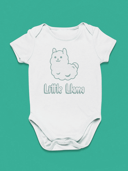 Little Llama Bodysuit Baby's -SmartPrintsInk Designs