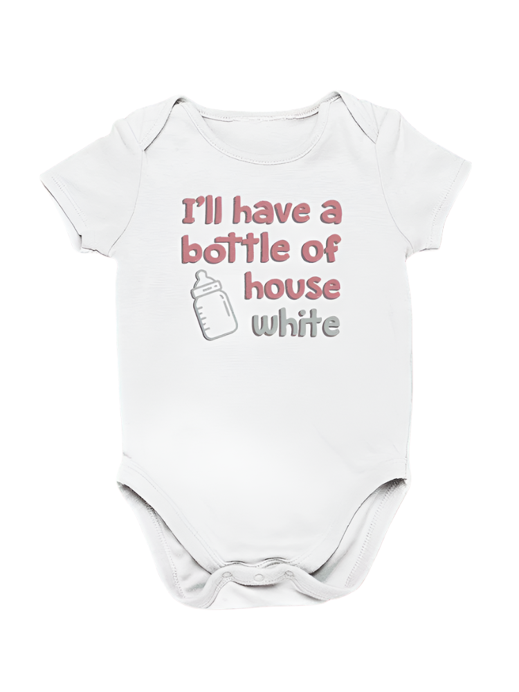 I''ll Have This, Quote Bodysuit Baby's -SmartPrintsInk Designs