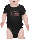 Twinkle Twinkle Quote Bodysuit Baby's -SmartPrintsInk Designs