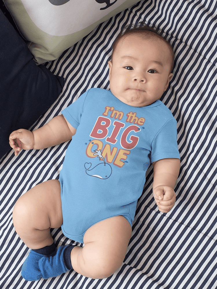 The Big One, Quote Bodysuit Baby's -SmartPrintsInk Designs