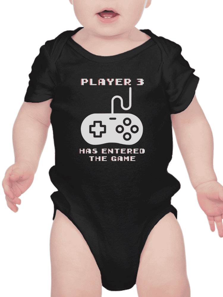 Player 3 Has Entered Bodysuit Baby's -SmartPrintsInk Designs