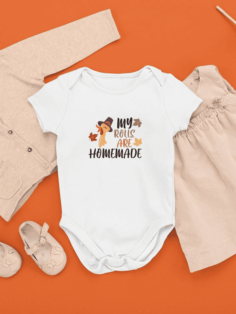 My Rolls Are Homemade Bodysuit -SmartPrintsInk Designs