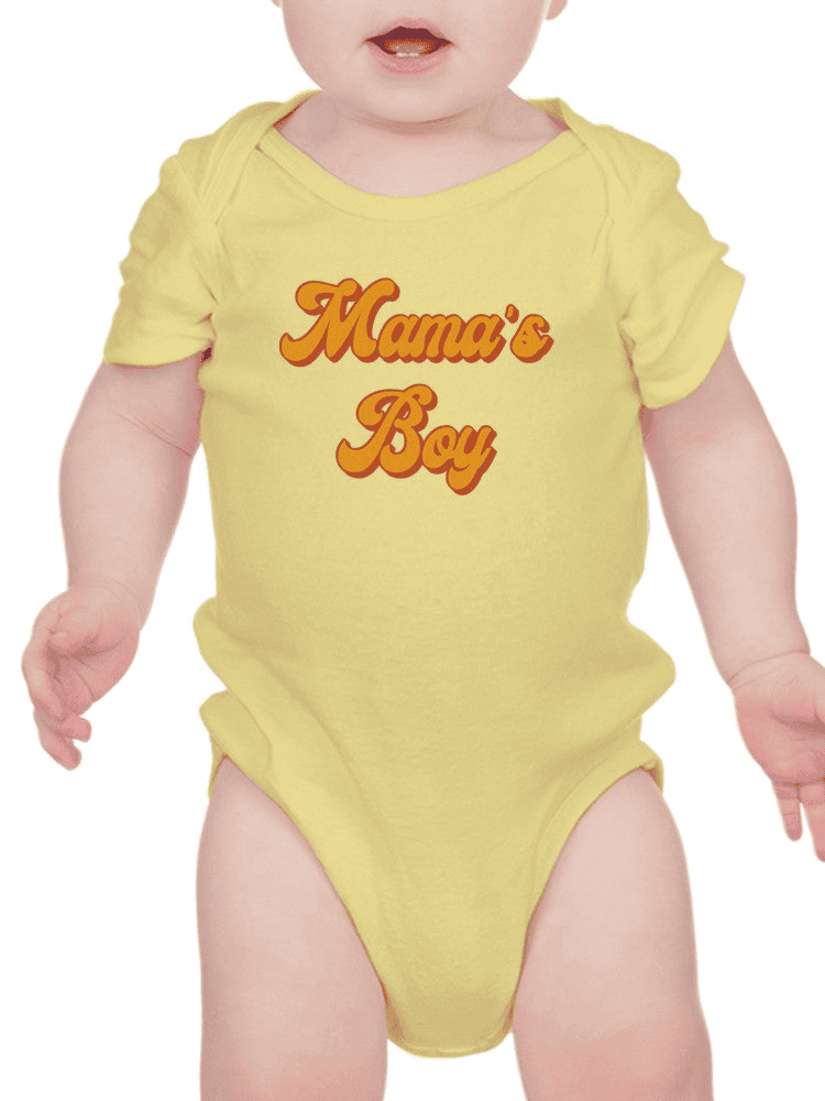 Mama's Boy Baby Bodysuit Bodysuit Baby's -GoatDeals Designs