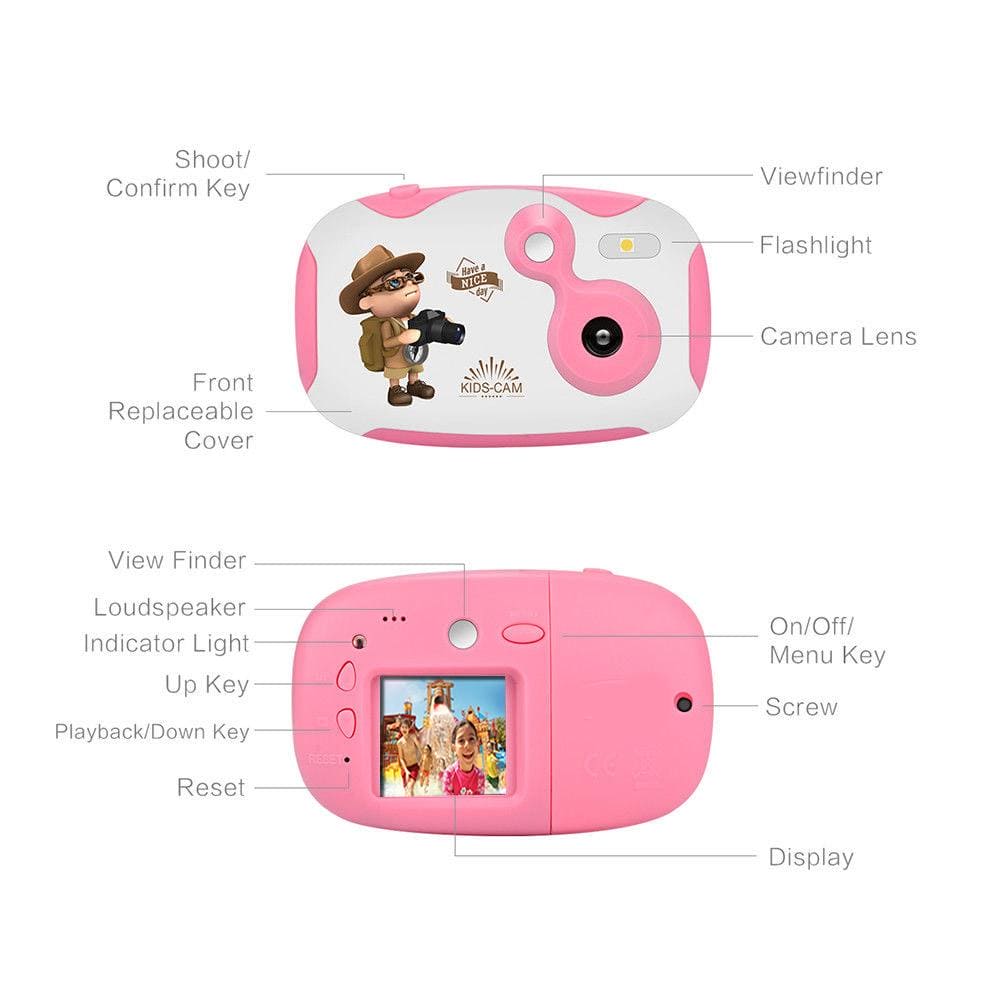 SnapTastic Lilliput Kids' Camera