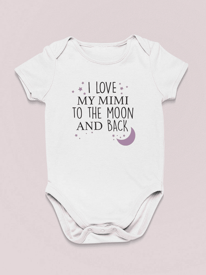 I Love My Mimi Baby's Bodysuit