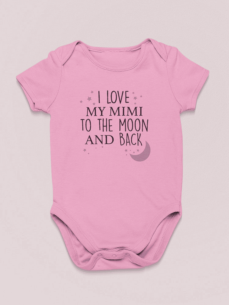 I Love My Mimi Baby's Bodysuit