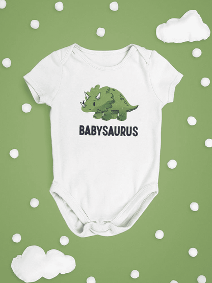 Babysaurus Bodysuit -SmartPrintsInk Designs