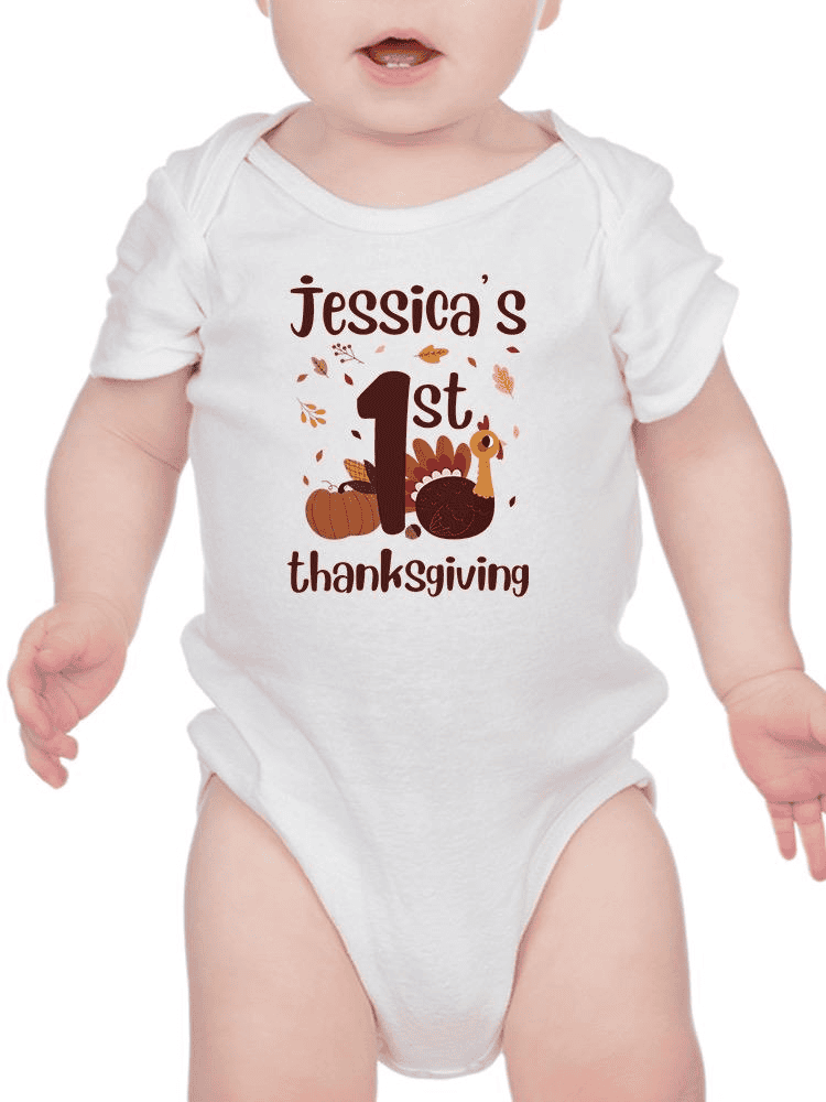 Custom 1St Thanksgiving Bodysuit -Custom Designs