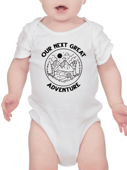 Our Great Next Adventure Bodysuit -SmartPrintsInk Designs