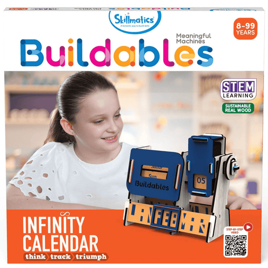 Buildables Infinity Calendar - Step By Step Kids Build Their Own Cryptic Calendar