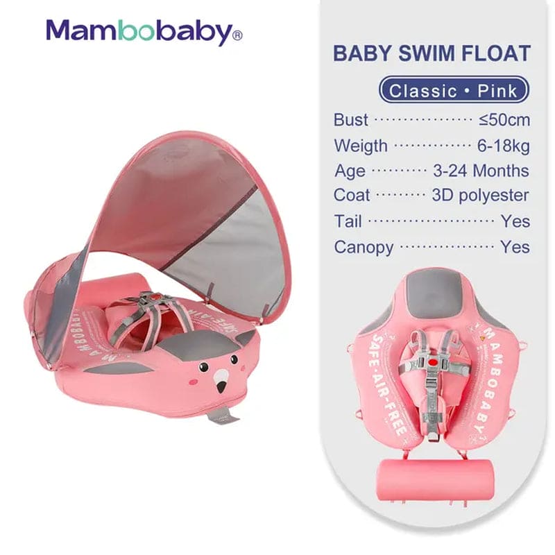 Float VIP 1 Dropshipping Non-Inflatable Baby Float with Canopy Waist Swimming Chest Floater Spa Buoy Trainer Supplier