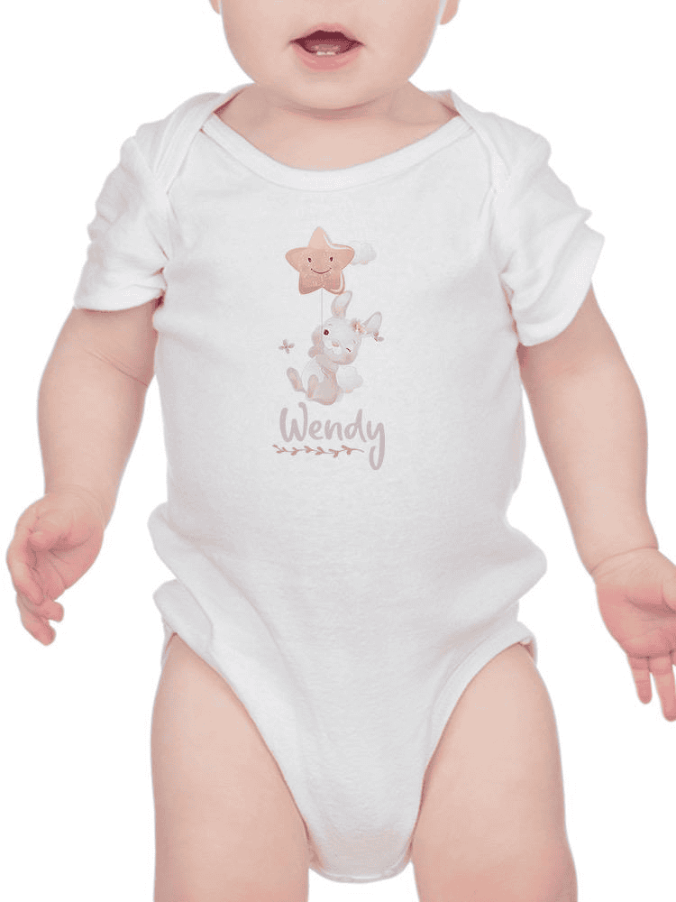 Bunny And Custom Name Bodysuit -Custom Designs