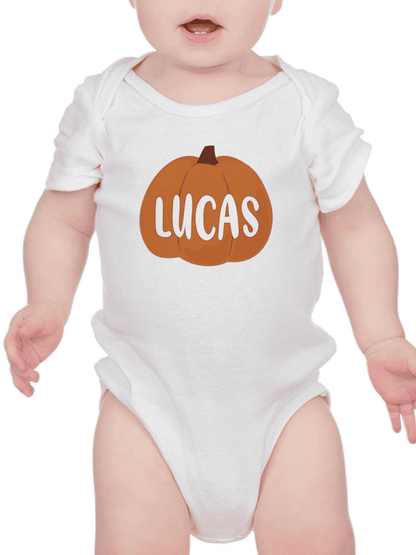 Custom Name Pumpkin Bodysuit -Custom Designs