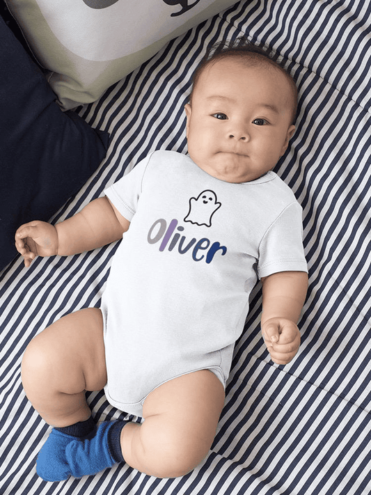 Ghost Custom Name Bodysuit -Custom Designs