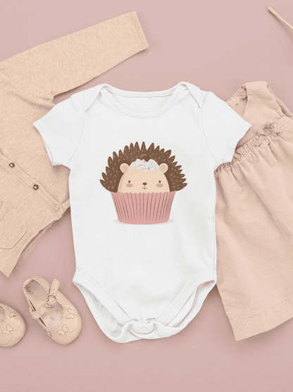 Hedgehog Cupcake Bodysuit -SPIdeals Designs