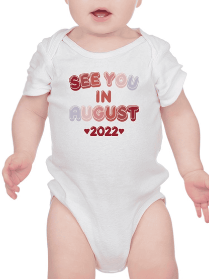 See You In Month Custom Bodysuit -Custom Designs