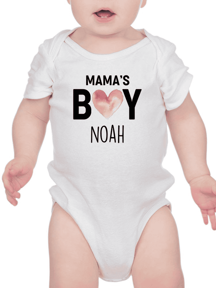 Mama's Boy Name Bodysuit -Custom Designs