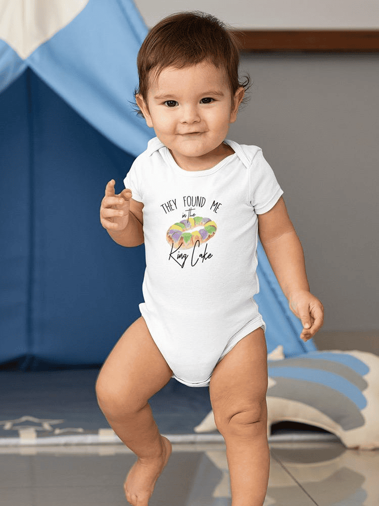 They Found Me In The Cake Bodysuit -SmartPrintsInk Designs