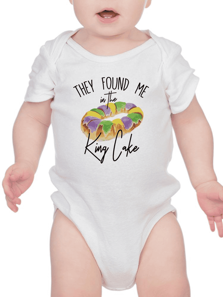 They Found Me In The Cake Bodysuit -SmartPrintsInk Designs