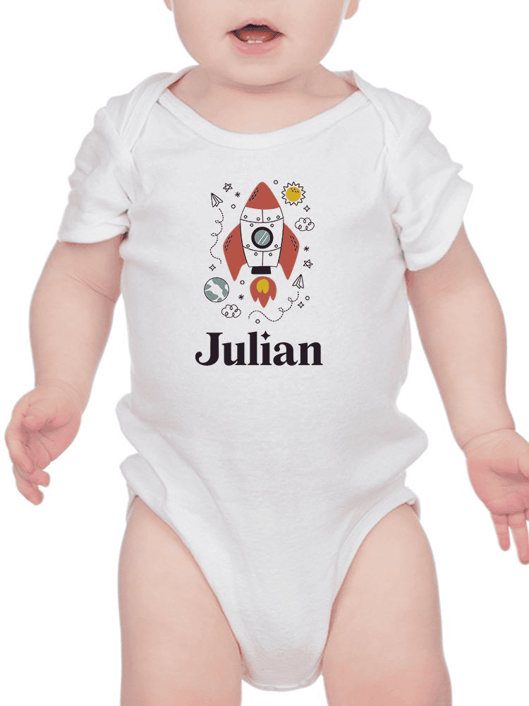 Rocket Custom Name Bodysuit -Custom Designs