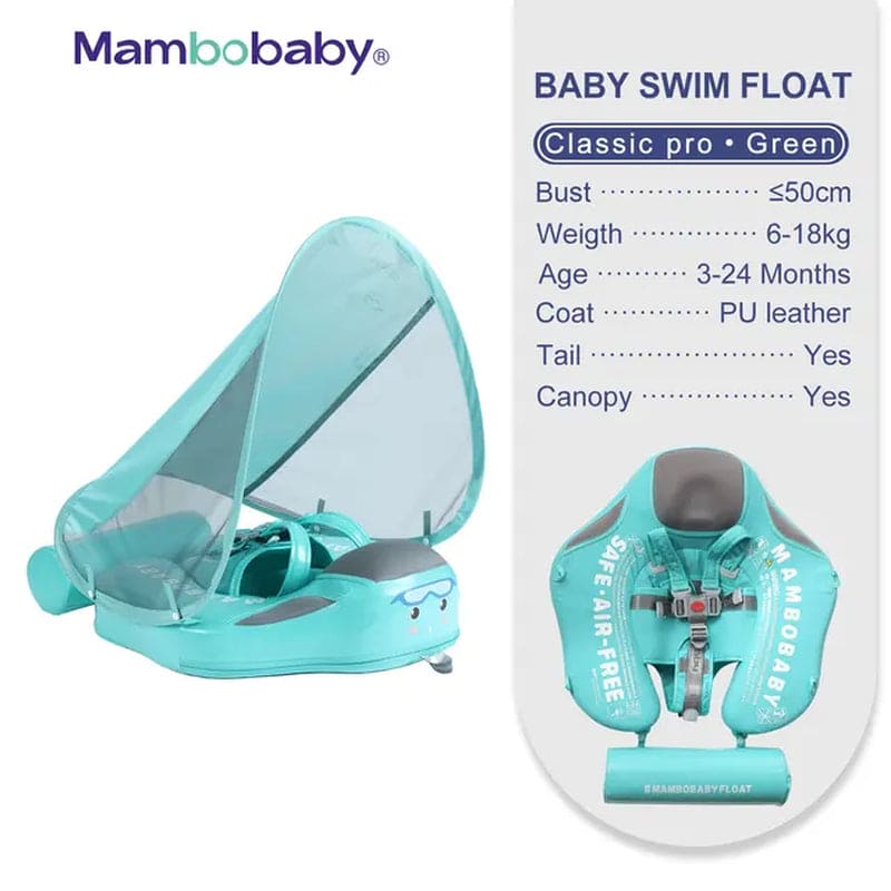 Float VIP 1 Dropshipping Non-Inflatable Baby Float with Canopy Waist Swimming Chest Floater Spa Buoy Trainer Supplier