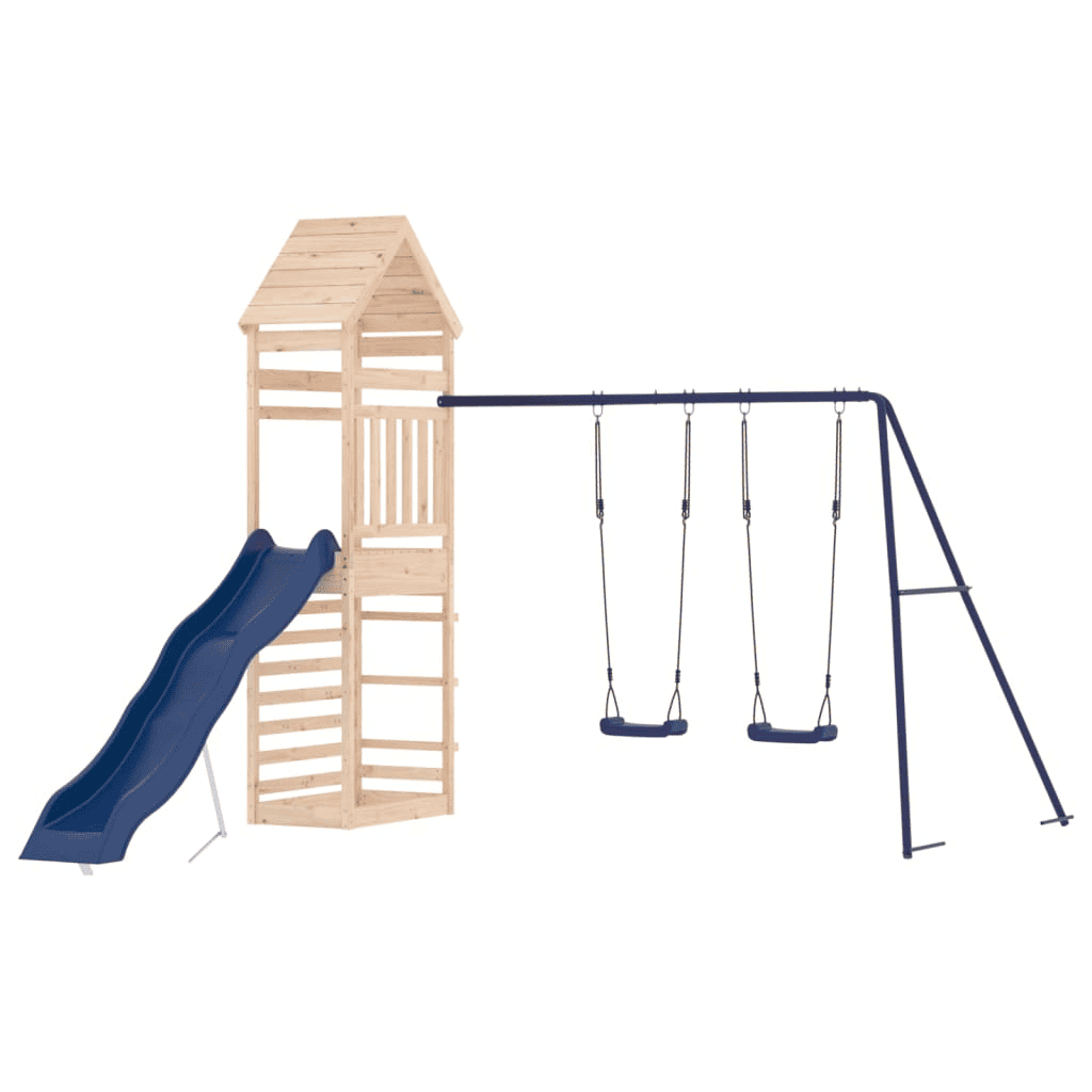 vidaXL Outdoor Playset Solid Wood Pine