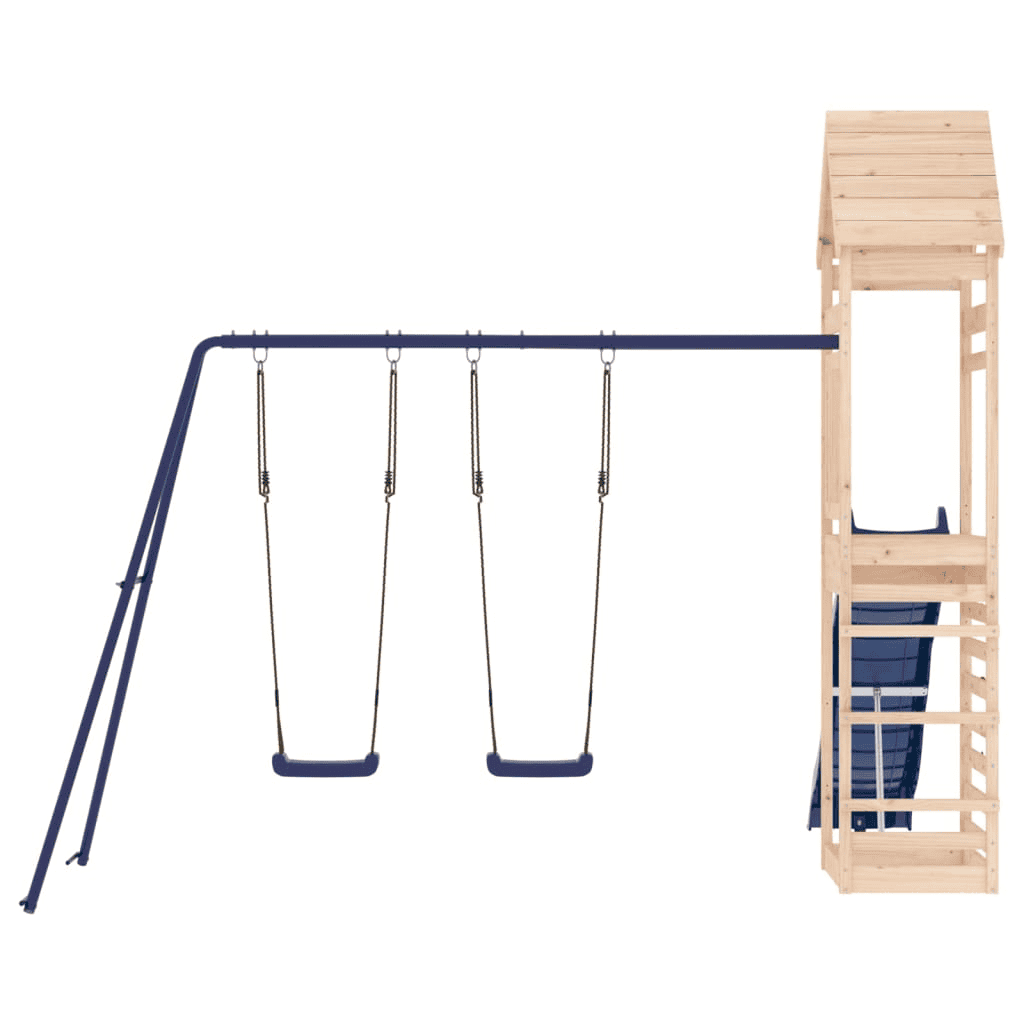 vidaXL Outdoor Playset Solid Wood Pine