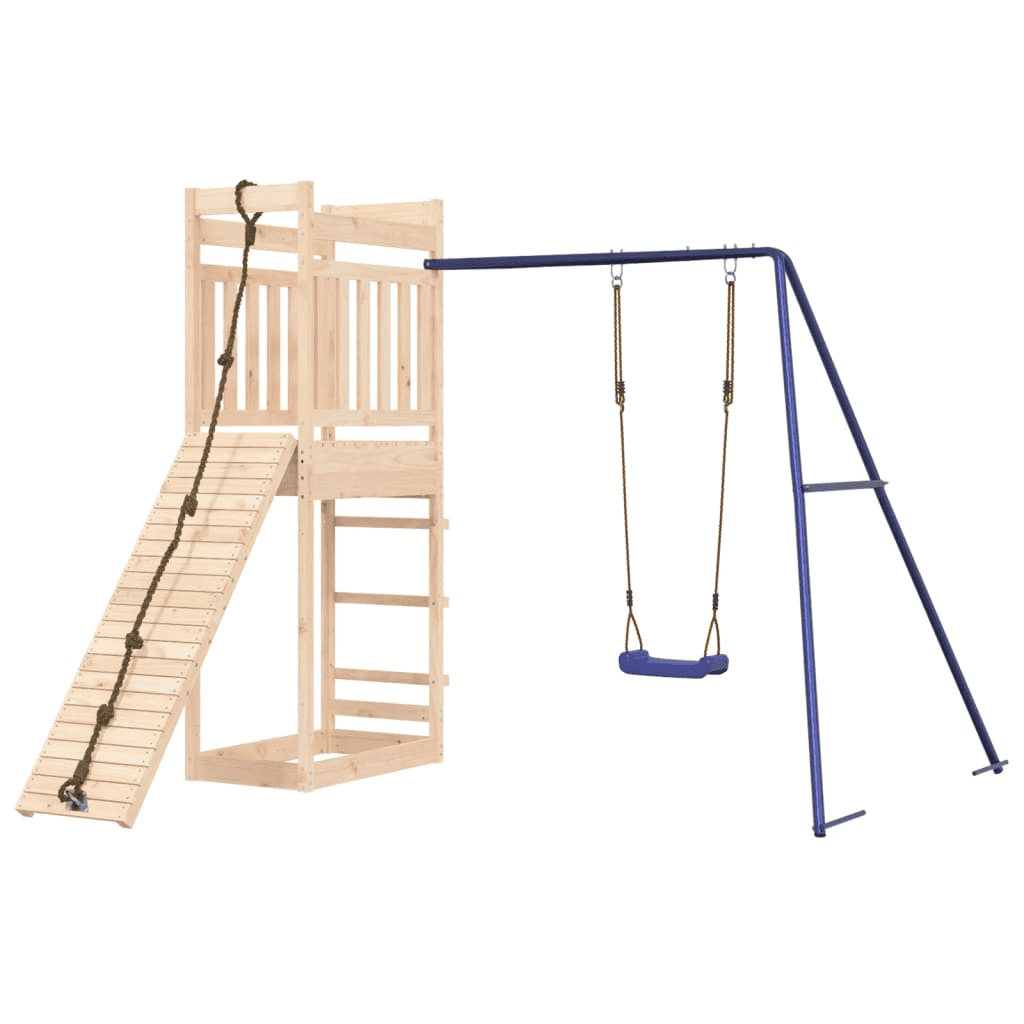 vidaXL Outdoor Playset Solid Wood Pine