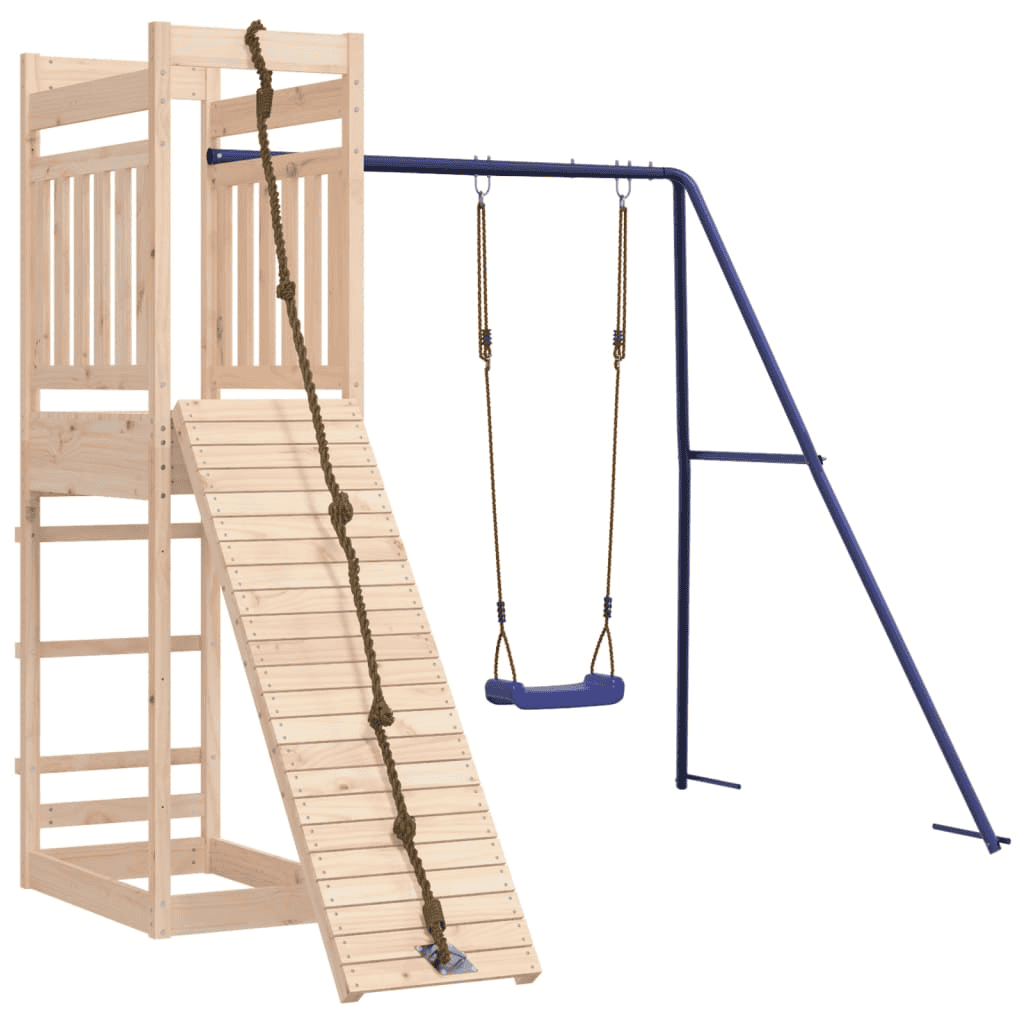 vidaXL Outdoor Playset Solid Wood Pine