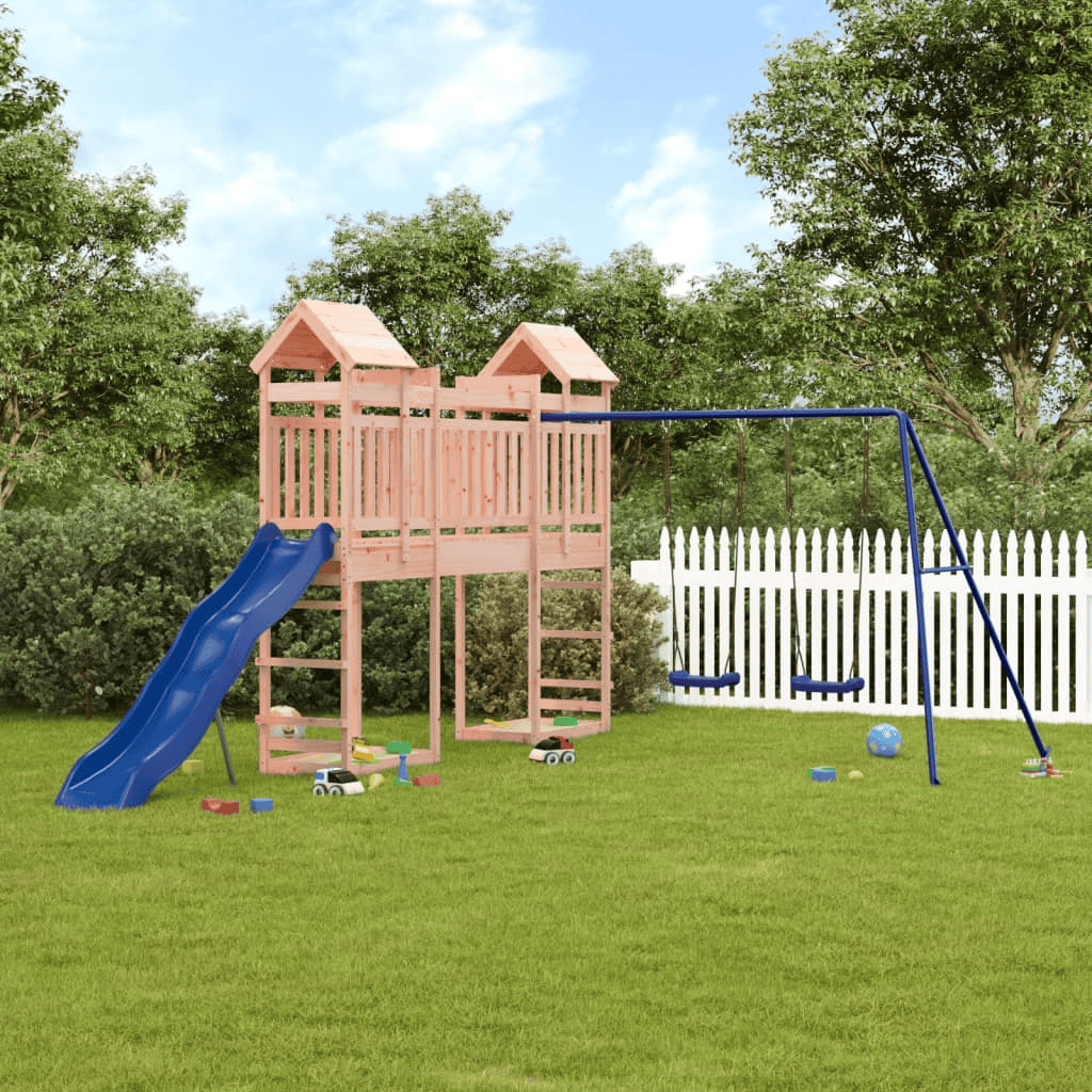 vidaXL Outdoor Playset Solid Wood Douglas