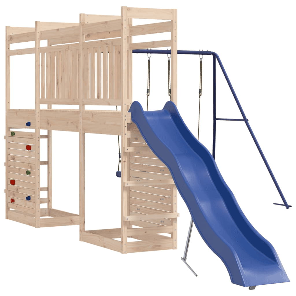 vidaXL Outdoor Playset Solid Wood Pine