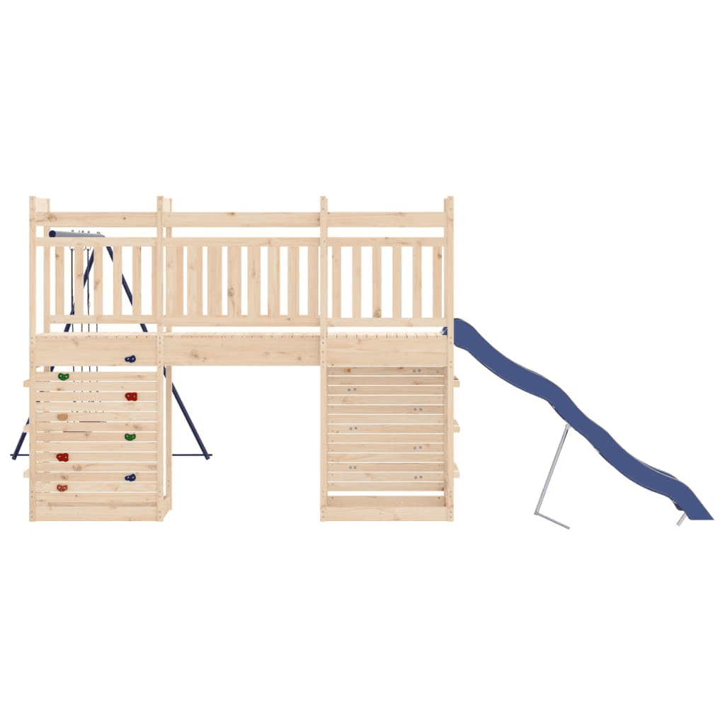 vidaXL Outdoor Playset Solid Wood Pine