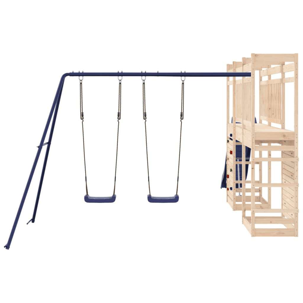 vidaXL Outdoor Playset Solid Wood Pine