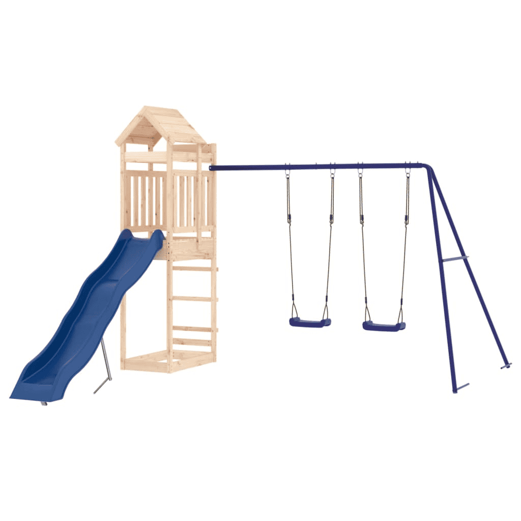 vidaXL Outdoor Playset Solid Wood Pine