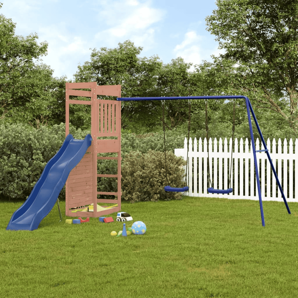 vidaXL Outdoor Playset Solid Wood Douglas